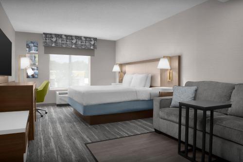 Habitación Doble - Cama extragrande - No fumadores del hotel Hampton Inn Ithaca. Foto 11