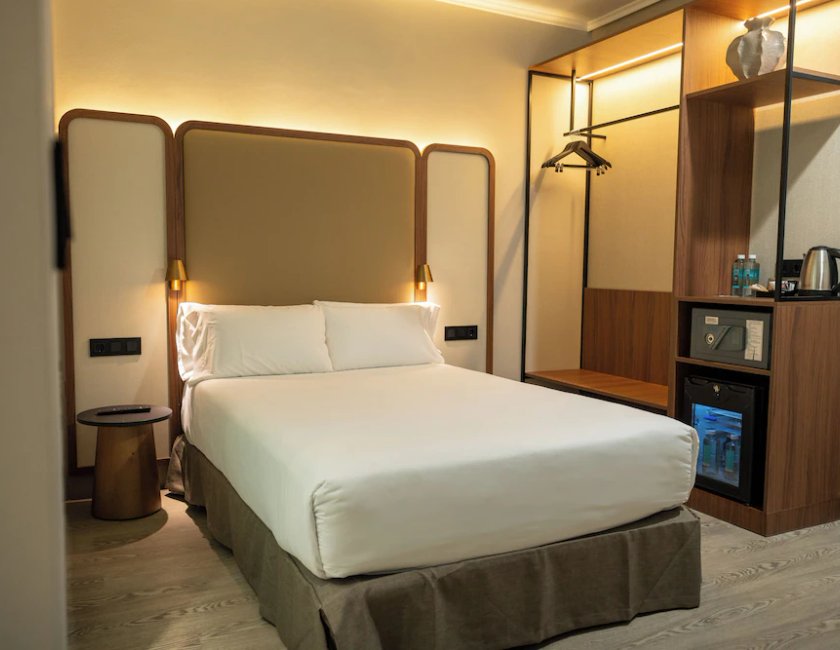Habitación estándar doble del hotel Petit Palace Alcala