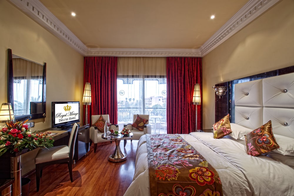 Habitación Deluxe, 1 cama doble del hotel Royal Mirage Deluxe Marrakech. Foto 4