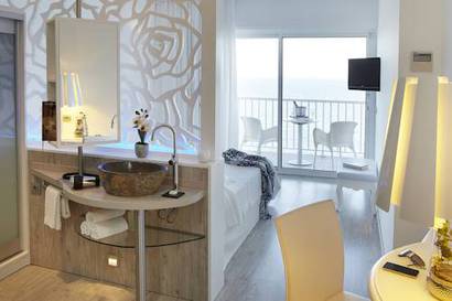 Habitación doble del hotel Planamar