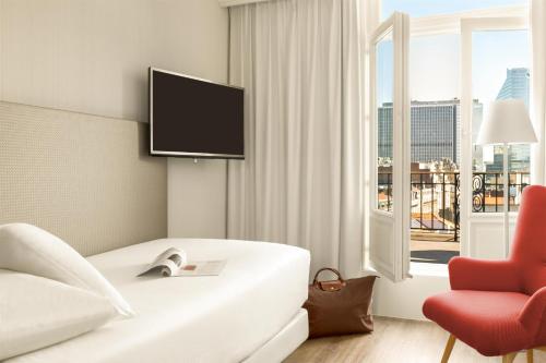 Habitación Individual del hotel NH Collection Brussels Centre. Foto 8