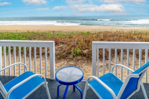 Habitación con cama extragrande. del hotel Montauk Blue. Foto 3