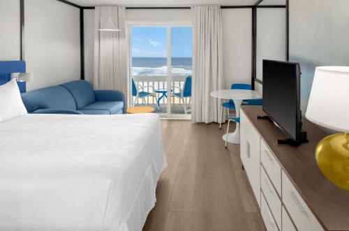 Alojamiento con cama grande - Frente al océano del hotel Montauk Blue. Foto 3