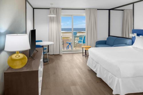 Alojamiento con cama grande - Frente al océano del hotel Montauk Blue. Foto 7