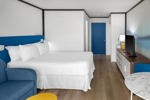 Alojamiento con cama grande - Frente al océano del hotel Montauk Blue. Foto 4
