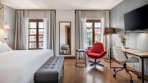 Habitación Premium con Vistas del hotel Nh Collection León Plaza Mayor
