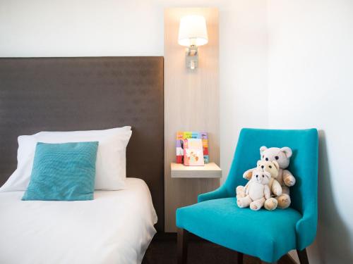 2 Habitaciones Dobles comunicadas del hotel Lille Europe. Foto 1