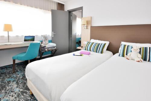 2 Habitaciones Dobles comunicadas del hotel Lille Europe. Foto 4