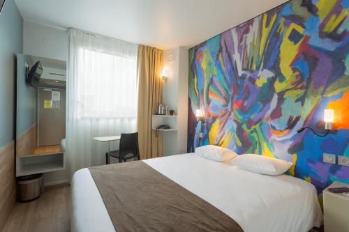 Habitación Doble Confort del hotel Brit Codalysa Marne la Vallée - Torcy. Foto 2