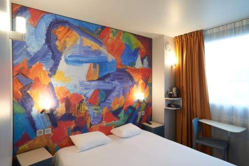 Habitación Doble Confort del hotel Brit Codalysa Marne la Vallée - Torcy. Foto 3