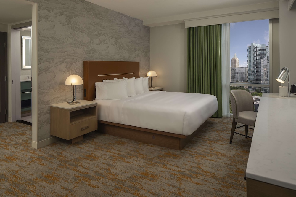 1 Cama King Esquina del hotel Hyatt Centric Midtown Atlanta