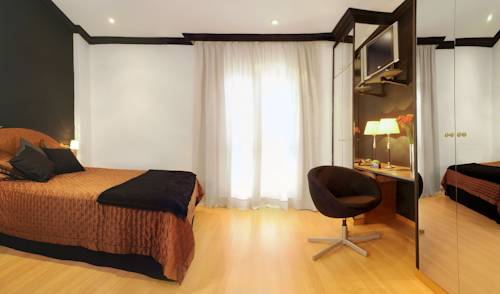 Habitación individual del hotel Abbot