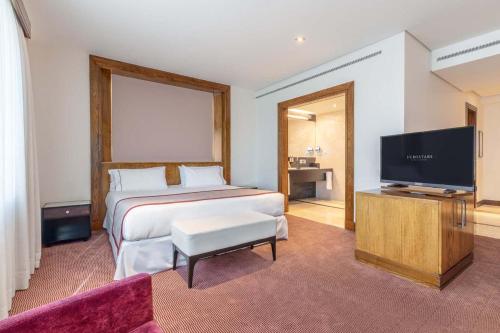 Suite Doble Deluxe del hotel Eurostars Suites Mirasierra. Foto 2