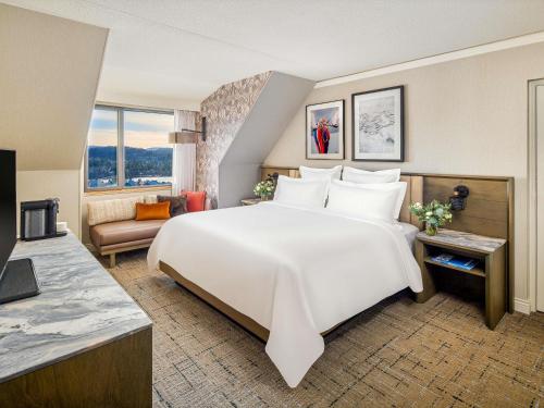 FAIRMONT GOLD DELUXE King - 333sf, 31sm, Acceso al salón con desayuno del hotel Fairmont Tremblant