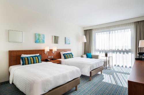 Habitación Doble Superior con 2 camas individuales del hotel Courtyard By Marriott Brussels