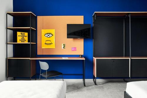 Habitación Doble Deluxe - 2 camas del hotel The Social Hub Florence Lavagnini. Foto 4