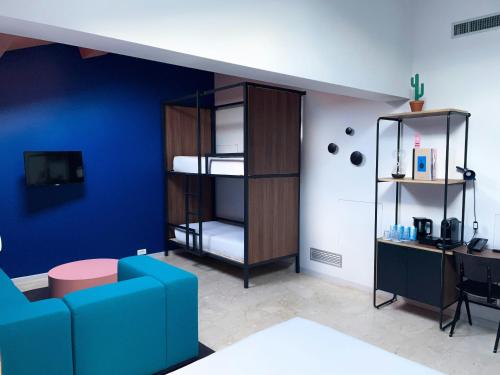 Habitación Familiar del hotel The Social Hub Florence Lavagnini. Foto 4