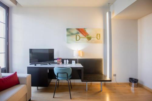Habitación Doble con balcón del hotel ITC Jerez By Soho Boutique. Foto 11