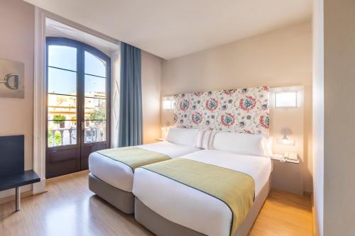 Habitación Doble con balcón del hotel ITC Jerez By Soho Boutique. Foto 12