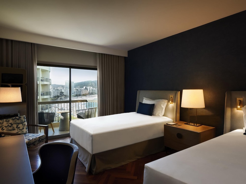Habitación Deluxe, 2 camas individuales, vistas al mar del hotel Fairmont Rio De Janeiro Copacabana