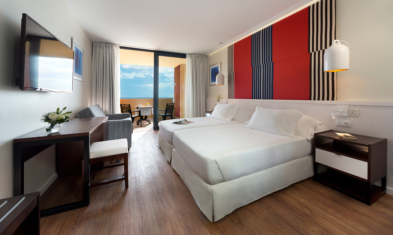 Habitación doble Vista Mar Superior del hotel H10 Tindaya. Foto 2