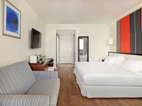 Habitación doble Vista Mar Balcón o Terraza Privilege 2 Camas individuales del hotel H10 Tindaya. Foto 7