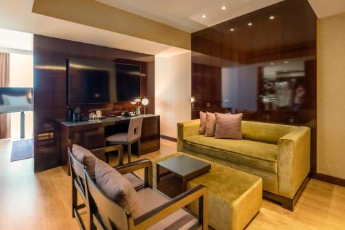 Suite Doble Executive con vistas a la ciudad - 2 camas del hotel Hyatt Regency Barcelona Tower
