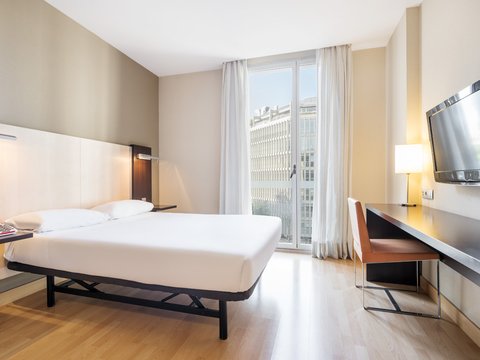 Habitación doble Accesible del hotel Ilunion Auditori