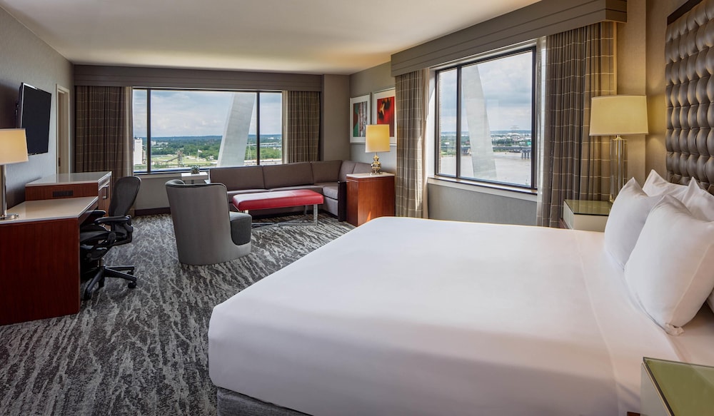 1 Cama King Vista al Arco Deluxe del hotel Hyatt Regency St. Louis At The Arch