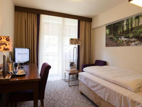 Habitación Individual Estándar del hotel Mercure Krynica Zdrój Resort&spa. Foto 1