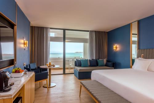 Habitación Premium con vistas al mar del hotel Barcelo Tanger