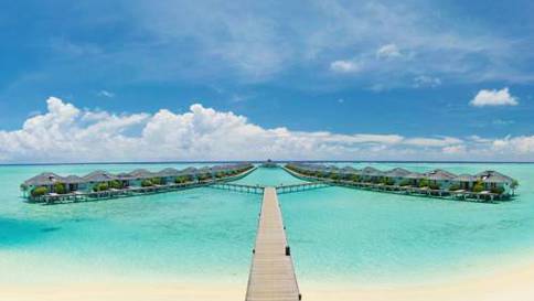 Water Bungalow del hotel Villa Park Sun Island Resort. Foto 4