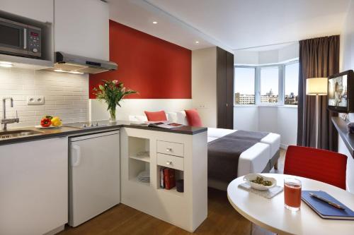 Estudio del hotel Citadines Maine Montparnasse