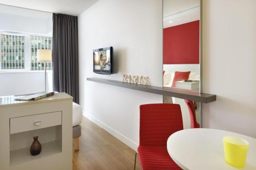 Estudio del hotel Citadines Maine Montparnasse. Foto 3