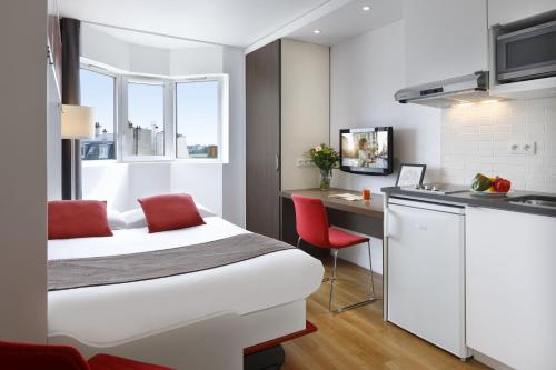 Estudio del hotel Citadines Maine Montparnasse. Foto 5