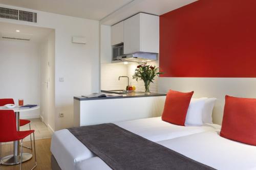 Estudio del hotel Citadines Maine Montparnasse. Foto 6