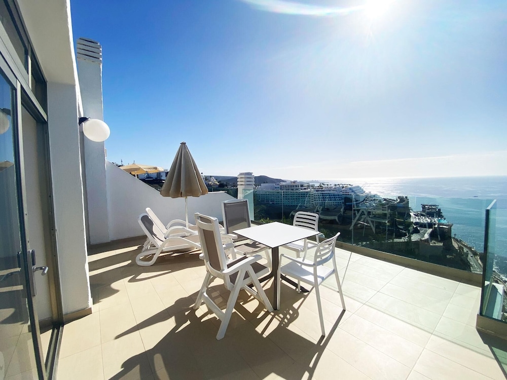 Apartamento Vista Mar Balcón o Terraza Con Cocina 1 habitación Premium 2 Camas individuales del hotel Servatur Altamar. Foto 11