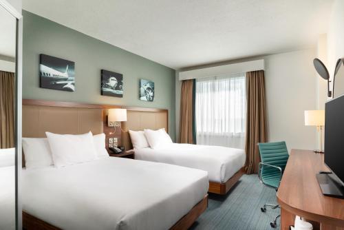 Habitaciones Comunicadas Familiares del hotel Hilton Garden Inn London Heathrow Airport