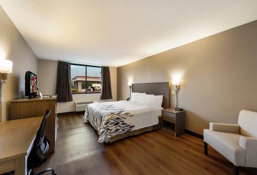 Habitación Deluxe con cama extragrande - No fumadores del hotel Red Roof Inn Painted Post