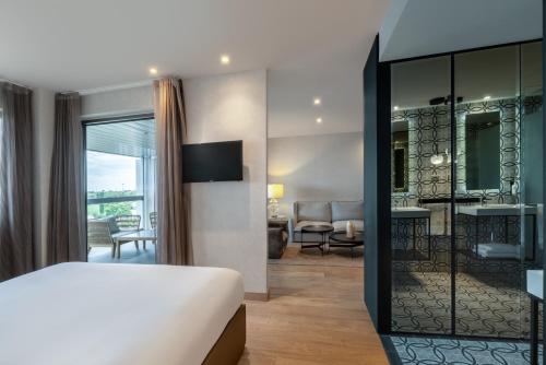 Suite Superior con terraza del hotel Sb Bcn Events. Foto 3