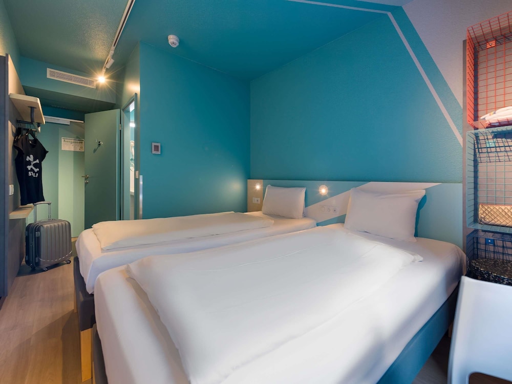 Habitaciones TWIN con dos camas individuales del hotel Ibis Budget Leipzig City