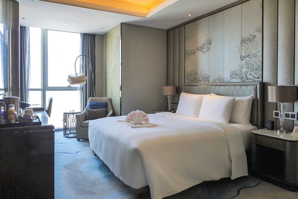 HABITACIÓN SUPERIOR, Dos Camas Individuales, Vistas a la Ciudad del hotel Pullman Yantai Center. Foto 3