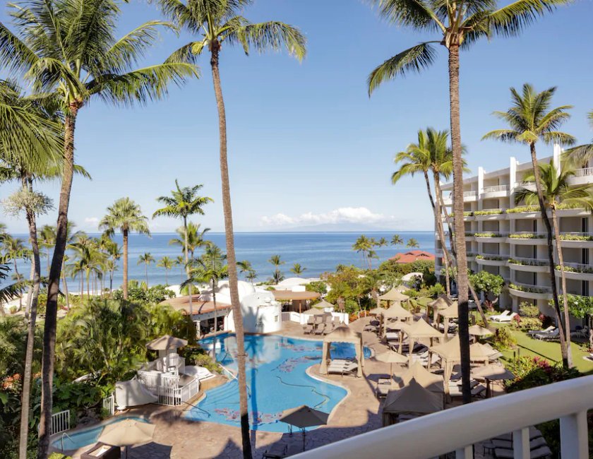 Suite Deluxe, 1 dormitorio, vistas al mar (1 cama King) del hotel The Fairmont Kea Lani
