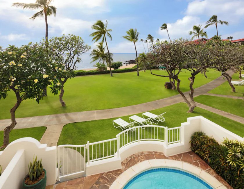 Villa de lujo, 3 habitaciones, cocina, frente al mar del hotel The Fairmont Kea Lani. Foto 6