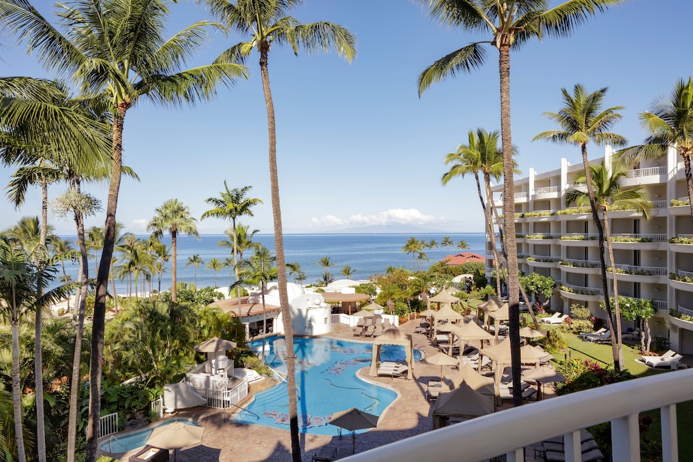 Habitación Deluxe, 1 cama King, accesible para personas con movilidad reducida, vistas al mar (Bañera con barras de apoyo) del hotel The Fairmont Kea Lani. Foto 1