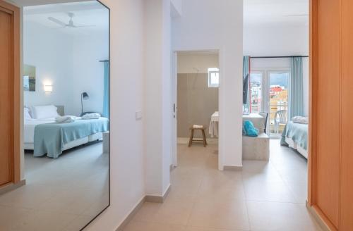 Habitación Doble Superior con vistas al mar del hotel Médano