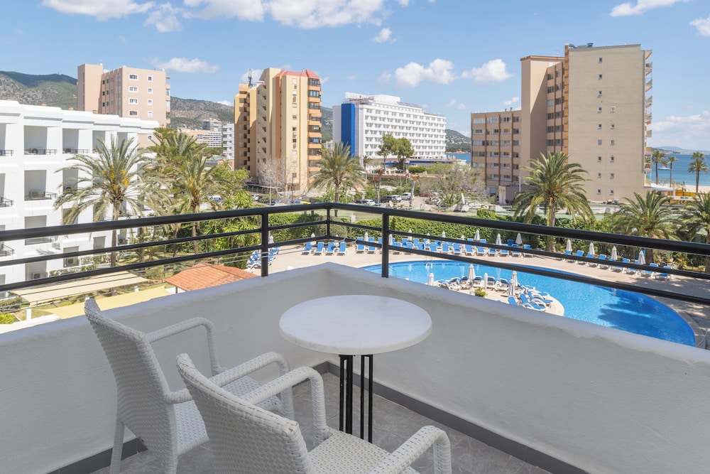 Estudio Xtra Premium con vistas a la piscina del hotel Sol Lunamar Palmanova – Adults Only. Foto 1