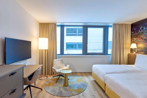 Habitación Estándar del hotel Radisson Blu , Lucerne. Foto 4