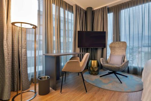 Habitación Premium del hotel Radisson Blu , Lucerne. Foto 4