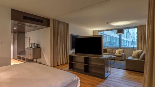 Suite Junior del hotel Radisson Blu , Lucerne